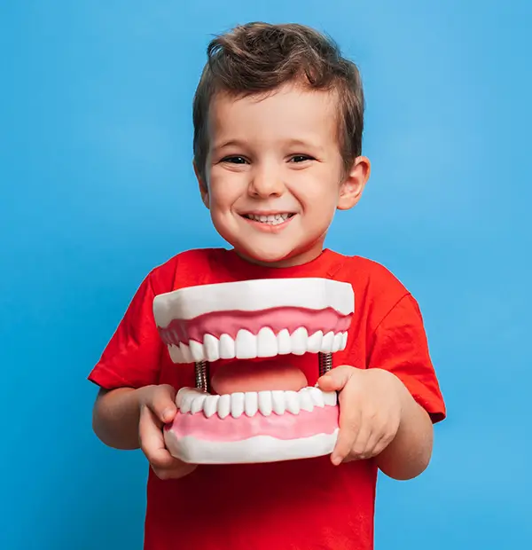 Custom-fit mouthguard for kids at Lansdowne Pediatric Dentistry